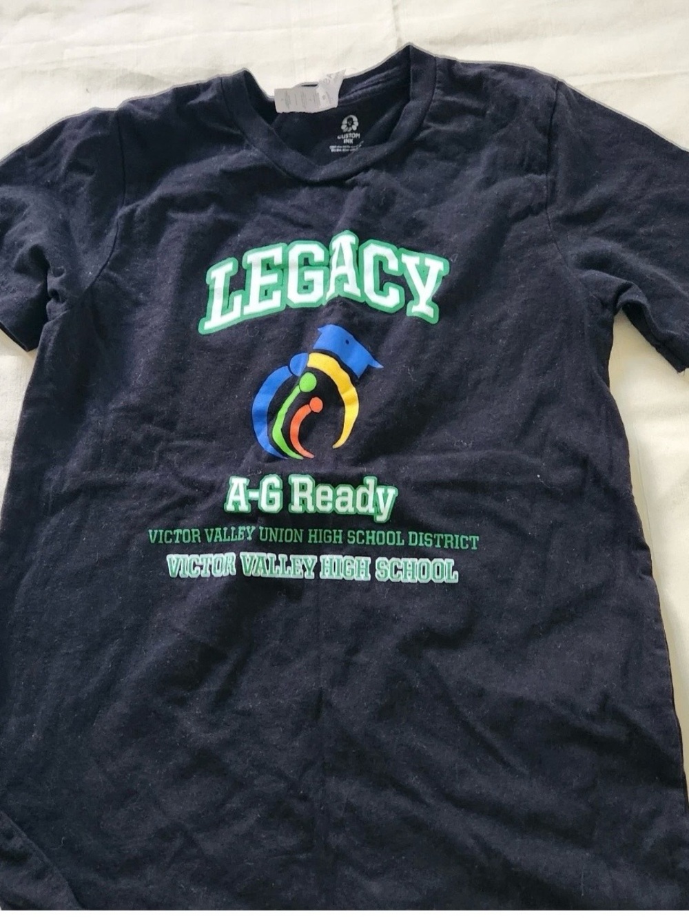Victor Valley High School Legacy T-Shirt Bella
Canvas Small Black School Spirit - Picture 7 of 8